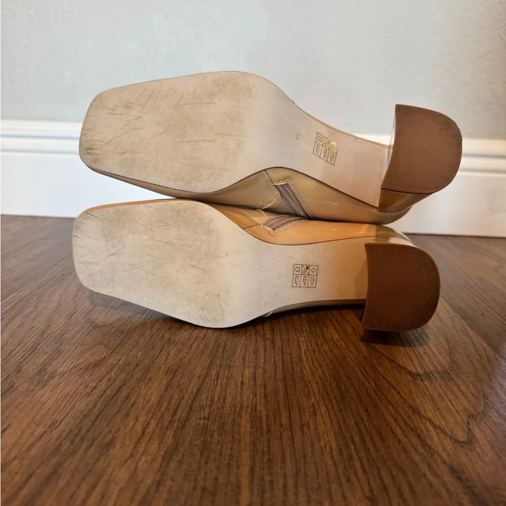 Free People by Jeffrey Campbell Candy Land Ankle Boots Women block heels  11 - Picture 8 of 14